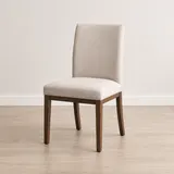 Upholstered chair product photo sample