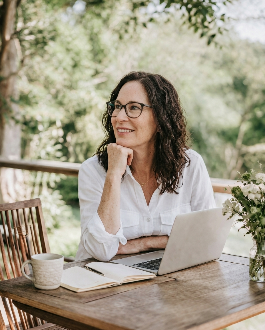 AI-generated professional headshot with a polished office-ready look.