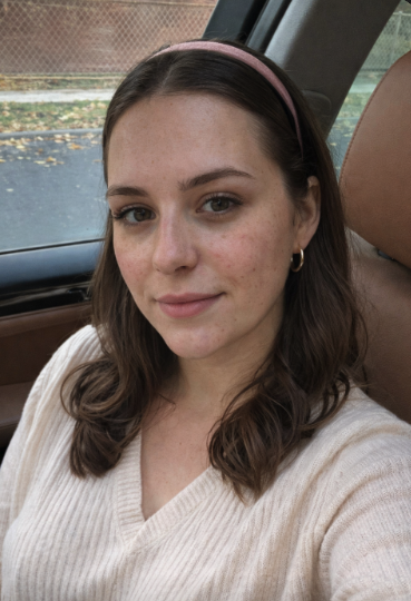 Original selfie shown before the AI profile photo result.